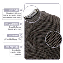 Load image into Gallery viewer, 100% Human Hair - U-Part Wig - 20"