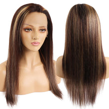 Load image into Gallery viewer, 100% Human Hair TRANSPARENT Lace Front Wig, 20"