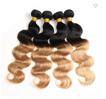 Load image into Gallery viewer, 100% Human Hair - 4 Bundles 18", 20", 22", 24"