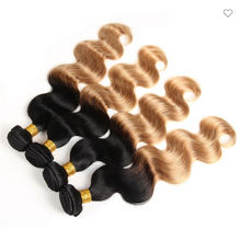 Load image into Gallery viewer, 100% Human Hair - 4 Bundles 18", 20", 22", 24"