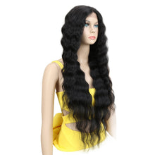 Load image into Gallery viewer, Transparent Lace Front Synthetic Wig 30"
