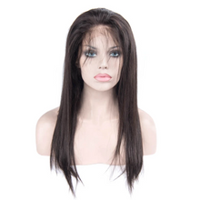 Load image into Gallery viewer, 100% Human Hair TRANSPARENT Lace Front Wig 16"
