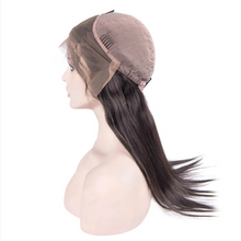 Load image into Gallery viewer, 100% Human Hair TRANSPARENT Lace Front Wig 16"

