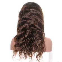 Load image into Gallery viewer, 100% Human Hair TRANSPARENT Lace Front Body Wave Wig 14"

