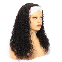 Load image into Gallery viewer, 100% Human Hair "Headband Wig" 22"
